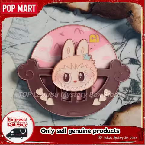 NEW POPMART The Monsters De Vliegende Labubu Series Fridge Magnet Blind Box Decor Home Kitchen Adult