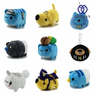 GIOVANNI Bugcat Capoo Keychain, Blue Cat Toy Bag Charm Bugcat Pendant, School Bags PP Cotton Keyring