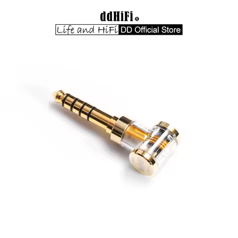 DD ddHiFi DJ44AG (2024) 2.5mm Balanced Female to 4.4mm Male Headphone Jack Adapter, Audio Converter 