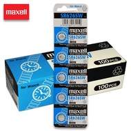 Velashop ถ่านกระดุม ถ่านนาฬิกา Maxell Calcuator Battery 1.55V  รุ่น SR626SW SR626 รหัสเทียบ 377  ถ่า