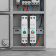 For TUYA 63A WiFi/Zigbee Smart MCB Circuit Breaker with Over Current and Under Voltage Protection