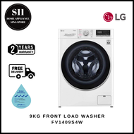 LG FV1409S4W 9kg AI Direct Drive Front Load Washing Machine - 2 YEARS LOCAL MANUFACTURER WARRANTY