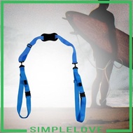 [Simple] Paddleboard Carry Strap Portable Storage for Wakeboard Skimboard Surf Blue