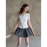 [EGGKA] Doll collar polo shirt