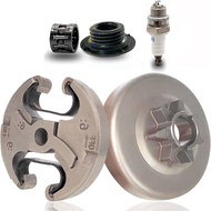 Sprocket 7T Clutch Drum Bearing Kit for Husqvarna 455 460 Rancher Jonsered CS2255 Chain Saw Re 53729
