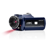 Minolta MN4K40NV 4K Ultra HD / 30 MP Night Vision Camcorder (Blue)