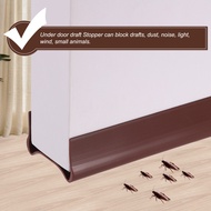 36.6 Inch Under Door Draft Stopper PVC Thickened Double Side Door Draught Excluder Noise Blocker Gap
