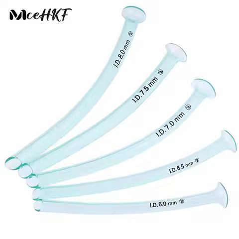 1pcs High-flow Nasal Cannula Oxygen Tube Nasopharyngeal Airway Respiratory Emergency Aid Airway Tube