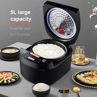 Rice Cooker Stainless 5L Standard Large Capacity Rice Cooker Multifunctional Electric Cooker Nonstic