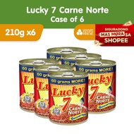 Lucky 7 Carne Norte 210g (Pack of 6pcs)