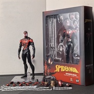Ultimate Miles Morales mafex 092 Comic edition Spider-Man SHF Miles Morales Action Figure Change Fac