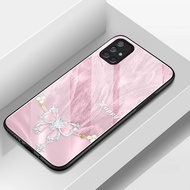 Casing hp For Samsung A71 4G A71 5G Case Casing Butterfly pattern gemstone silicone hard shell glass