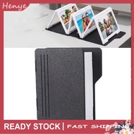 Henye Zyyini Accordion Photo Holder for 2x3 Prints Foldable Expandable Desktop Picture Folder Mini F