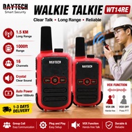 Daytech Mini Walkie Talkie kids 16 Channels Portable Woki Toki intercom 1-5KM 对讲机