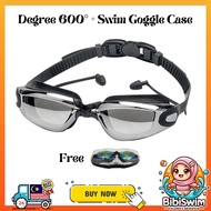 Black goggles swim glass swimming goggle gogle renang lelaki Google berenang​ dewasa​ diving snorkel