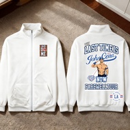 【New】เสื้อแจ็คเก็ตคาร์ดิแกนคอตั้งพิมพ์ลาย WWE John Cena 2025 Farewell Tour สำหรับผู้ชาย