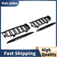 Double Slat Sport Kidney Grille Grill Black for     E90 E91 2005-2008