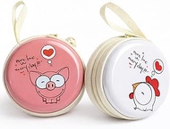 Mini-Portable Hard Metal Shell Earbuds Case for Apple EarPods Headphones USB-C Wired Ear Buds/Samsun