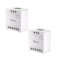 SONOFF MINI-D Matter สวิตช์อัจฉริยะ WiFi รีเลย์สัมผัสแห้ง ตัวควบคุมประตูโรงรถ โมดูลอินพุต AC/DC สำหร