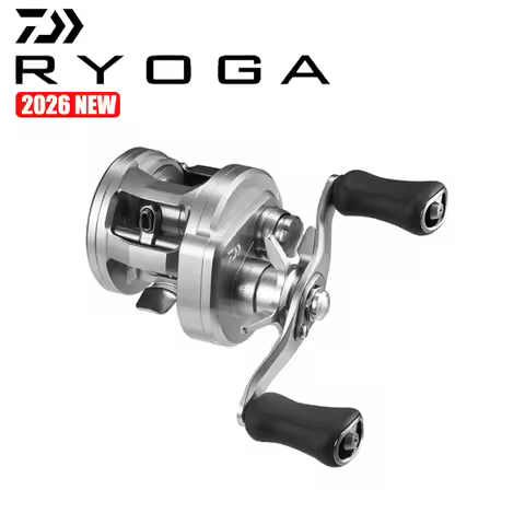 DAIWA 2026 New RYOGA Seawater Drum Fishing Reel 265-290g Max Drag 6kg 8+1 HYPERDRIVE MAG-Z/SV-BOOST 