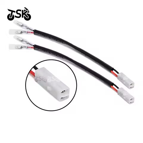 Turn Signal Connectors Indicator Cable Lead Wiring Plug for Kawasaki Z750 Z800 Z900 Z1000 Ninja 300 