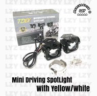 TDD Original 30W Run Way Mini Driving Light Led Headlight Dual Color Car Motorcycle