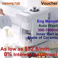 NexHaus  Warrantyl JOYOUNG Cooking Blender Soya Milk Maker Machinel Autowash Glass Jug Ceramic Inner