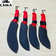 Pisau Sarung LAIKA ROSTFREI-INOX (5/6/7/8 inci) – Pisau Lapah Daging Pemegang Plastik