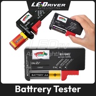 Battery Capacitance Diagnostic Tool Battery Tester Analog type Check AAA AA Button Cell Universal Te