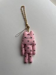CRAFTHOLIC 宇宙人 鑰匙圈 吊飾 貓 粉色點點 娃娃吊飾