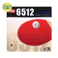 DHS 6512 ping pong table tennis rubber bat Original