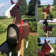 Gift for Horse Enthusiasts Yard Decoration Mail The email address is unique box Horse Outdoor Unique