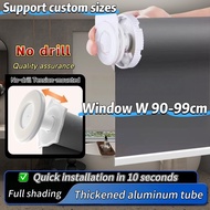 Customized width 90-99cm small window no drilling lifting roller blind