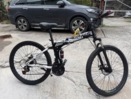 新淨YUNBA（雲巴）26吋折疊避震山地車