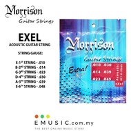 Morrison Exel Acoustic Electric Classical Guitar Strings for primary guitar players and intermediate