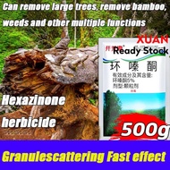 5% Racun rumput mati akar Hexazinone Granular Herbicide tree killer Land reclamation hoe Effective w