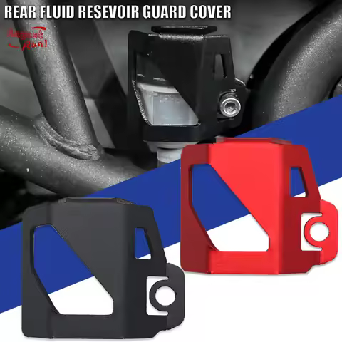 Rear Brake Pump Fluid Tank Oil Cup Reservoir Guard Cover Protector For Kawasaki Z1000 Z750 Z900 Z400