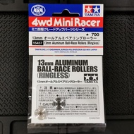 Tamiya 15437 13mm Aluminum Ball-Race Rollers (Ringless)