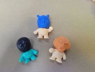 ［可交換其他笠頭系列單色膠］美品 幪面超人 SD Kamen Rider 笠頭 怪人 3隻 蛇男 嘰嘰