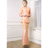 🌸ASTERE BAJU KURUNG MODEN/ SHANTUNG/ PLAIN/ PEACH PINK/ WOMEN WANITA/ READY STOCK/🌸