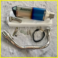 ✻ ㍿ ☾ Akrapovic Full System Exhaust for Honda Click 125i | 150i