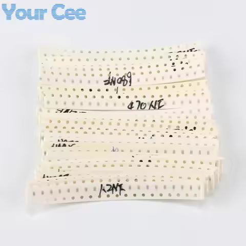 500pcs 0603 3.9pF-22uF SMD Capacitor Assorted Sample Kit Electronic Components Diy 25 Values*20pcs=5