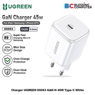 Charger UGREEN 65053 GAN N 45W Type C White