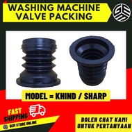 WASHING MACHINE KHIND / SHARP VALVE PACKING / DRAIN VALVE / GETAH MESIN BASUH / VALVE BELLOW