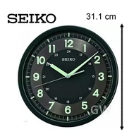 100% ORIGINAL SEIKO Quiet Sweep Lumibrite Glow Wall Clock QXA628 (QXA628K) [Jam Dinding Bercahaya]