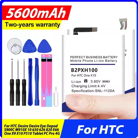 B2PXH100 B0PFH100 Battery For HTC Desire Desire Eye Dopod S900C M910X 10 650 626 820 E66 One X9 X10 