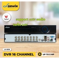 DVR 16 CHANNEL 5MP 2560P UHK XMEYE