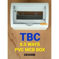 TBC 8.5 WAYS PVC MCB BOX