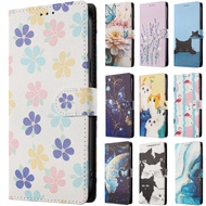 For Motorola Moto G86 Power 5G Flip Case for Moto G96 G56 G06 4G Cases Cute Cat Butterfly Leather Wa