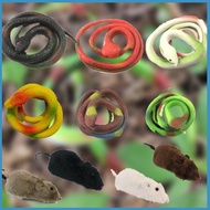 Stok Sedia Ada Rubber Fake Snake 60+cm & Fake Mouse Like Real Scary Prank Party Joke Snake